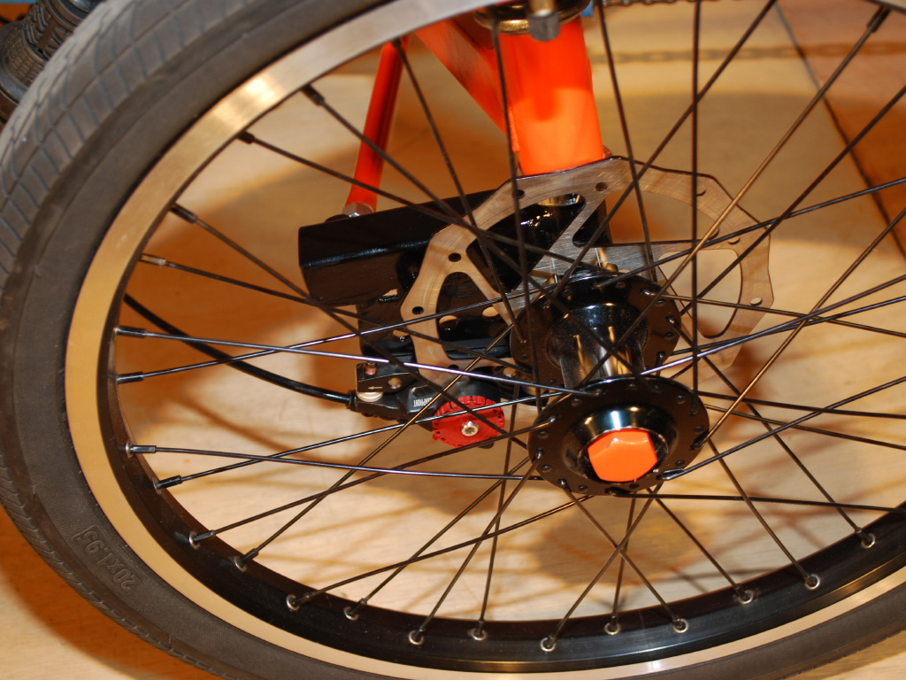 Warrior Racing Trike - 20 inch disc brake wheels